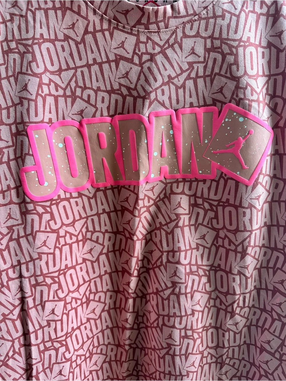 Jordan Nike All Over Print Jumpman Box Pattern T-Shirt
